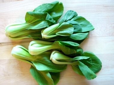 Chinese Vegetables: Green bok choy by thewoksoiflife.com