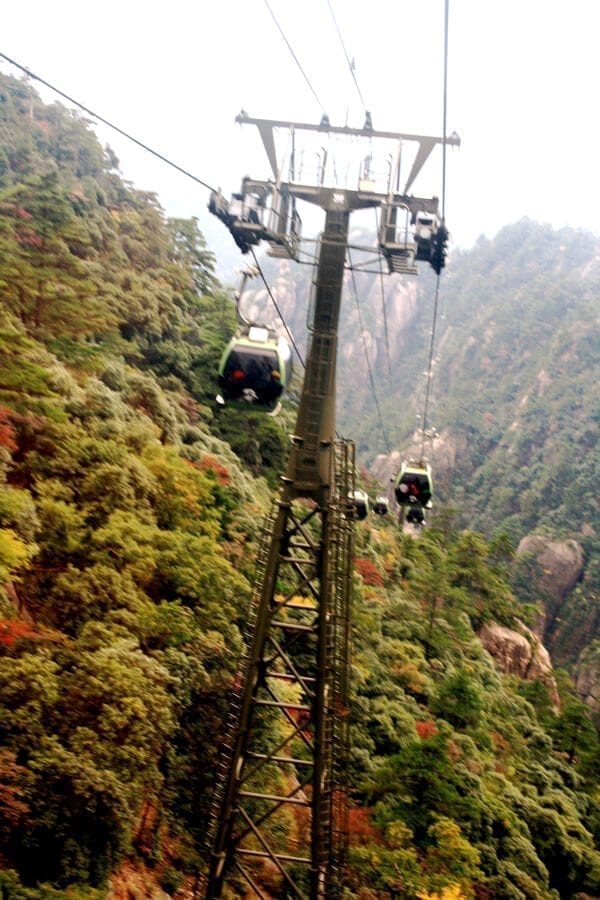 huangshan-cable-car
