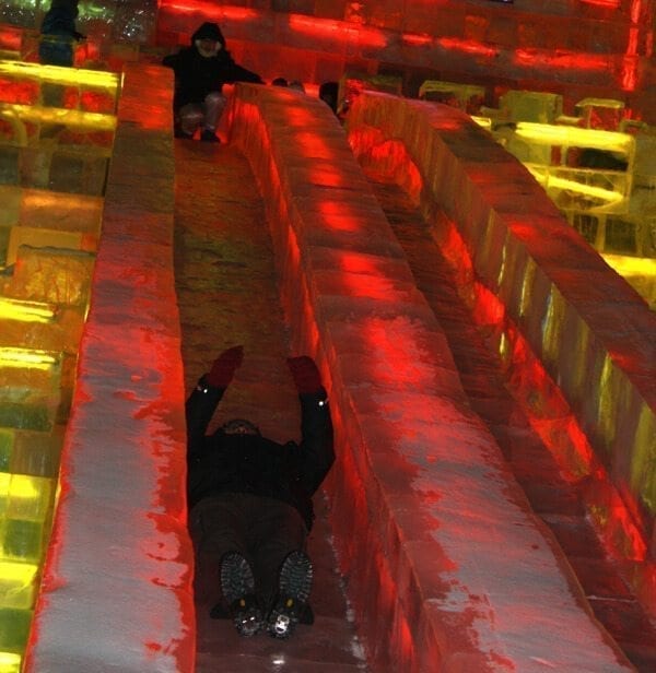 ice-slide-harbin - Harbin Ice Festival and Freezing our Butts Off! by thewoksoflife.com