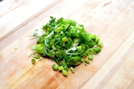 Cong You Bing Scallion Pancakes with Dipping Sauce, by thewoksofife.com