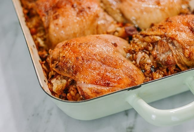 Roasted Chicken with Sticky Rice, thewoksoflife.com