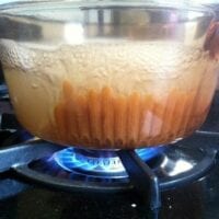 boiling penne