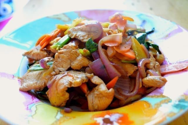 Chicken and Thai Basil Stir-Fry in 15 Minutes
