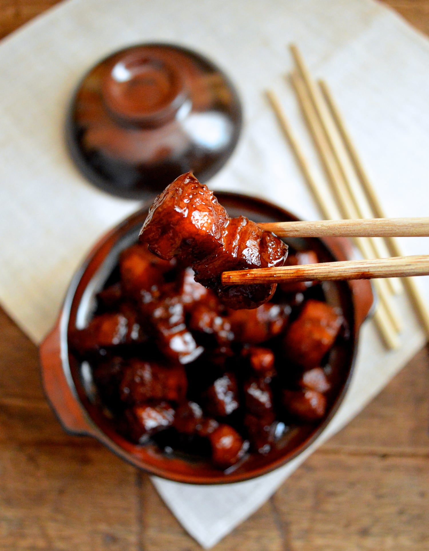 hongshao rou shanghai braised pork belly 