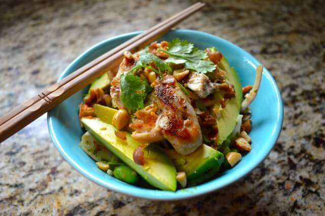 thai salad peanut lime