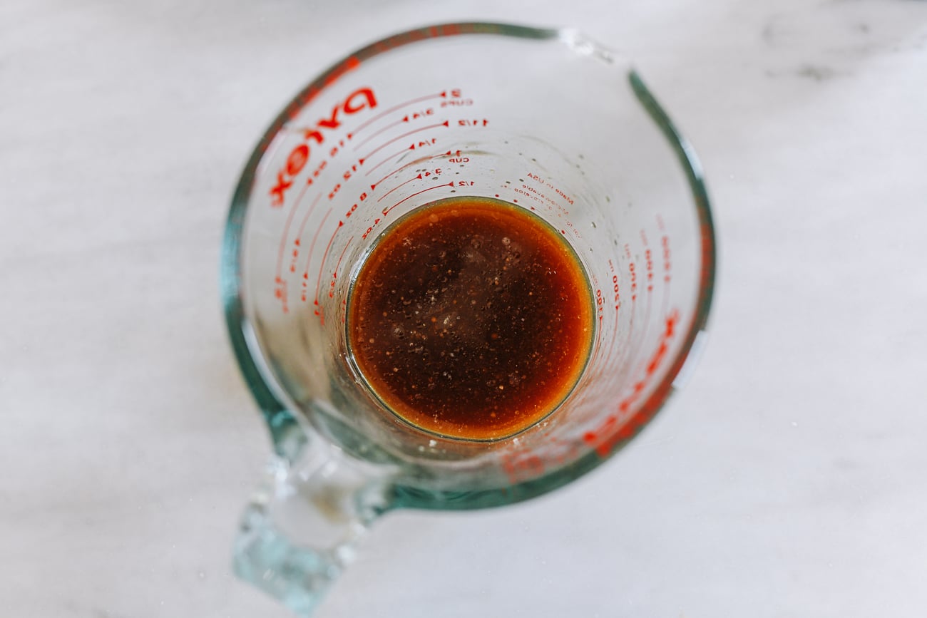 Sauce mixture for stir-fry