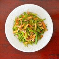Spiced tofu stir-fry with pork and celery