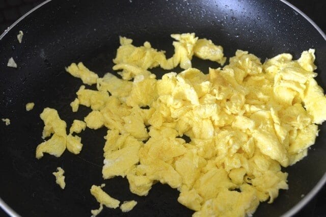 scrambled eggs