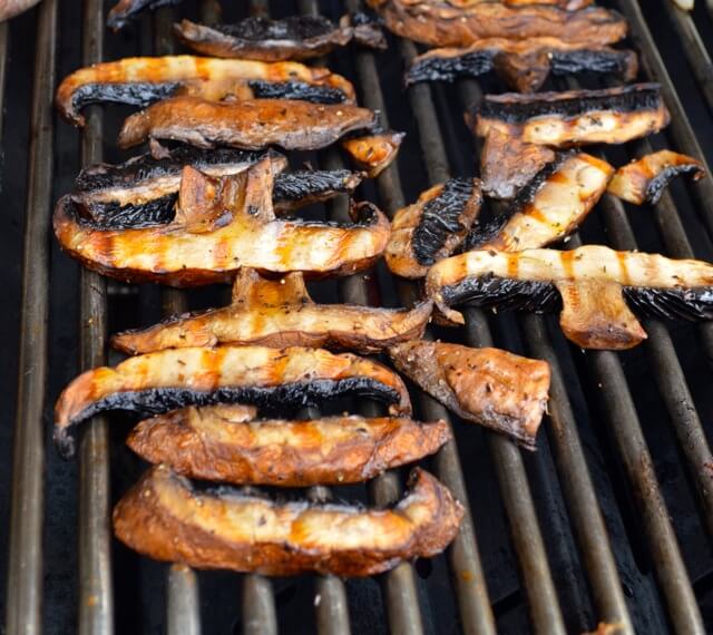 grilled portobello