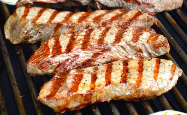 grilled steak