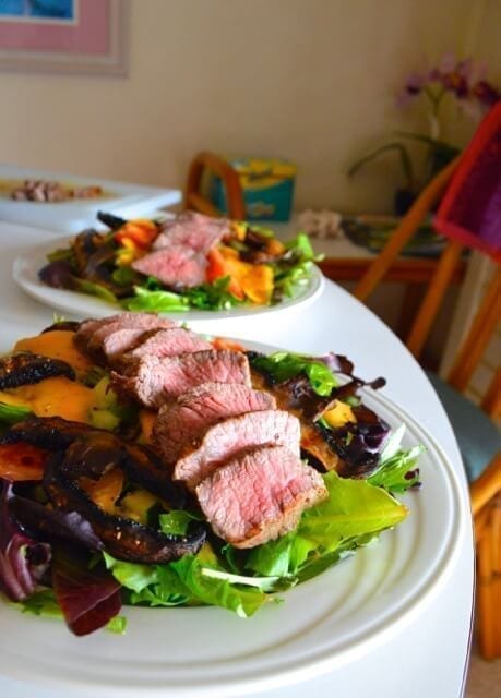 steak salad