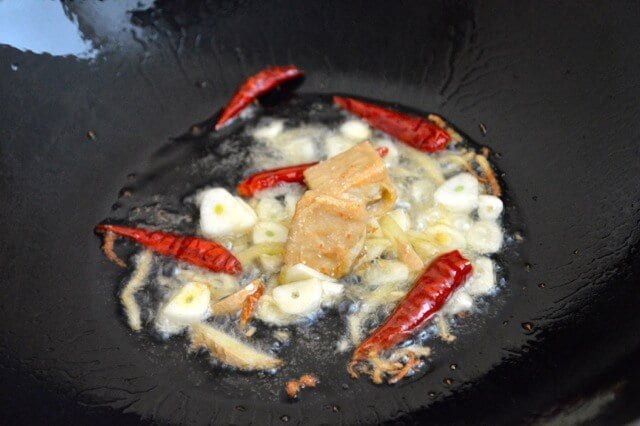 Stir Fried Water Spinach with Fermented Tofu, by thewoksoflife.com