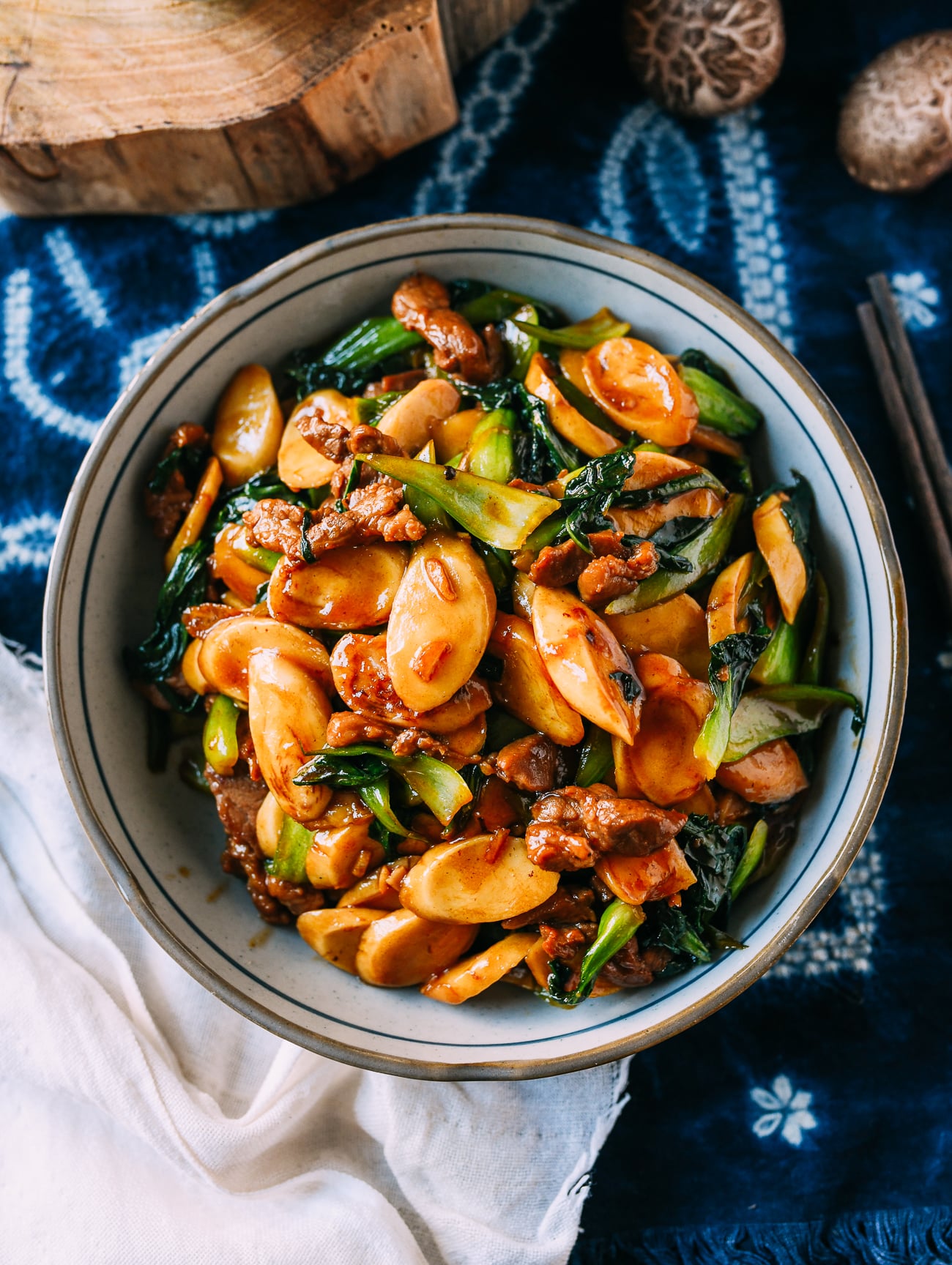 Chinese Stir-fried Rice Cakes