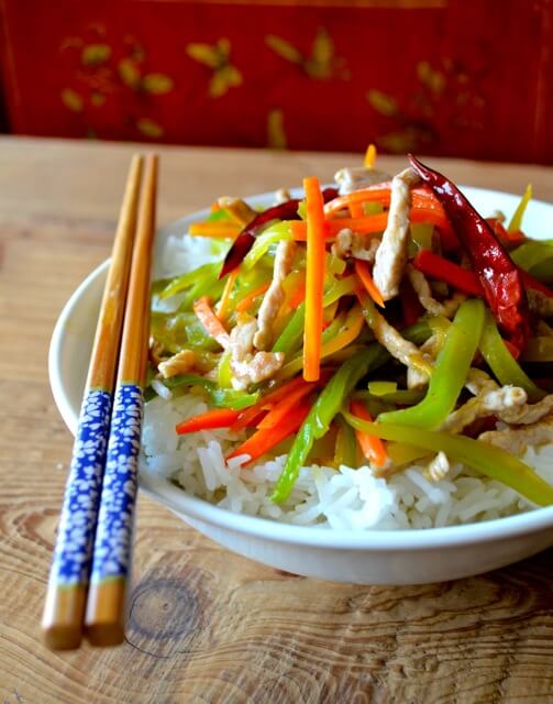 Shredded Pork Stir-Fry, An Easy Yu Xiang Rou Si, by thewoksoflife.com