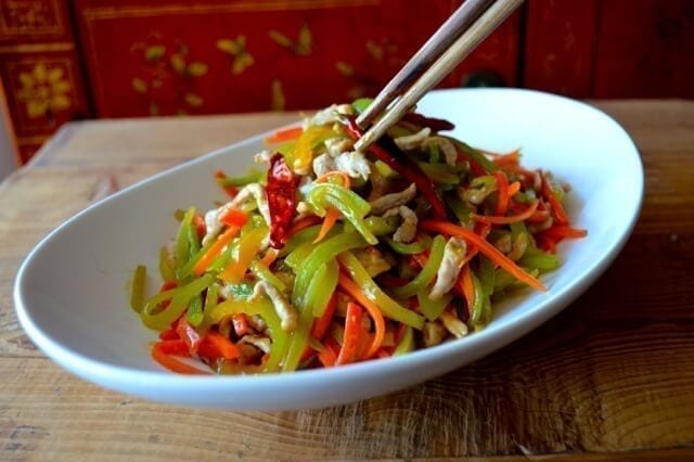 Shredded Pork Stir-Fry