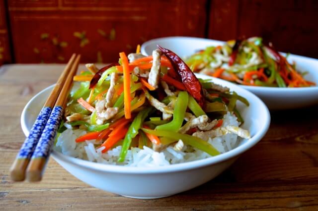 Shredded Pork Stir-Fry, An Easy Yu Xiang Rou Si, by thewoksoflife.com