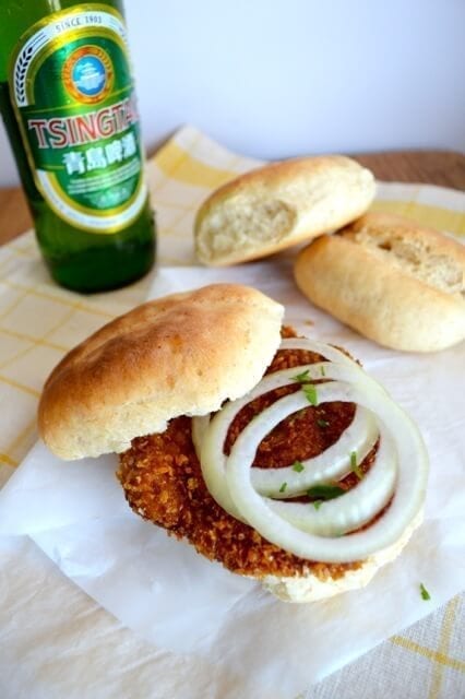 The Macau Pork Chop Bun by thewoksoflife.com