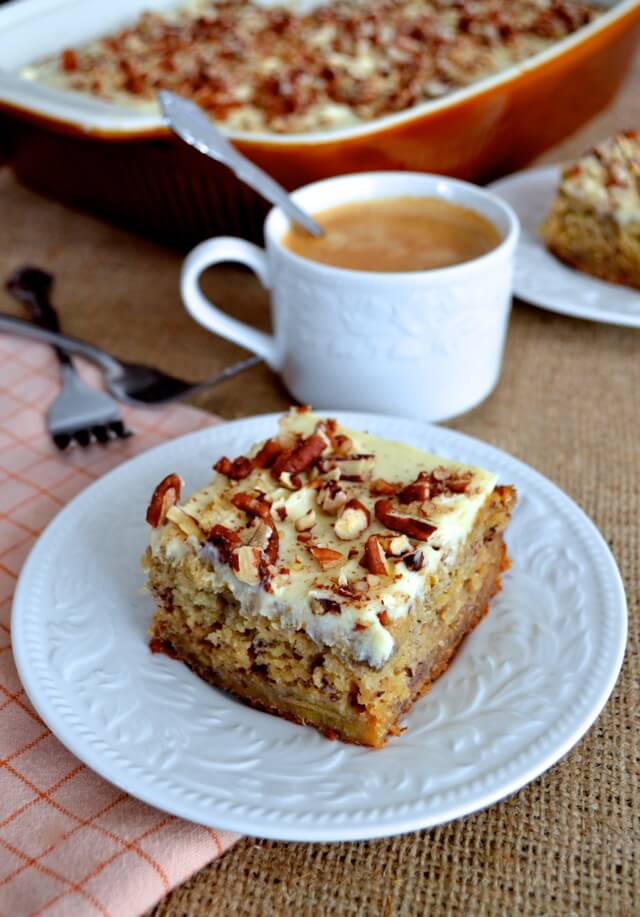 Honey Banana Cake