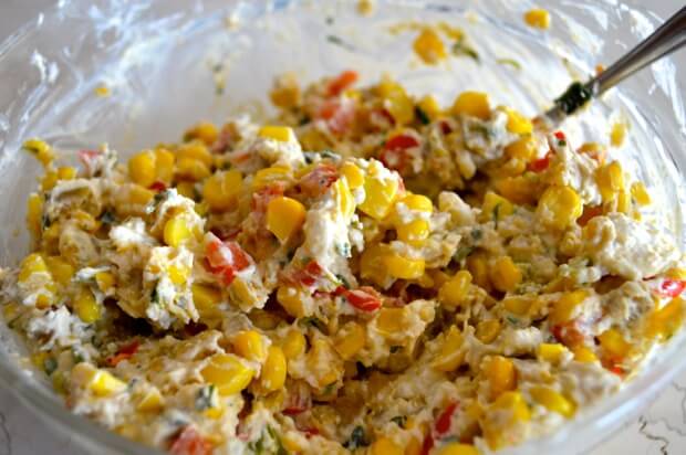 Corn & Goat Cheese Empanadas, by thewoksoflife.com