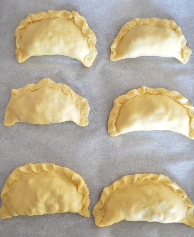 Corn & Goat Cheese Empanadas, by thewoksoflife.com