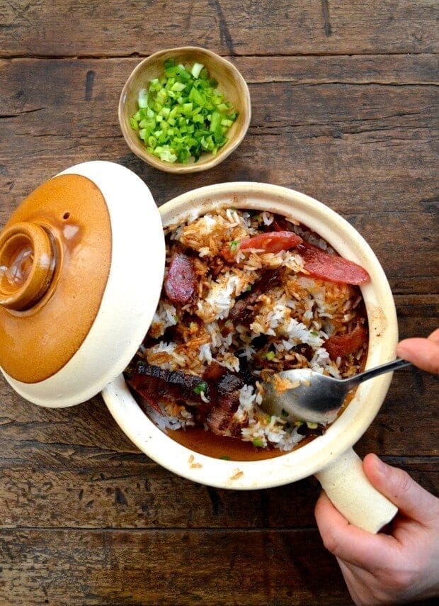 Hong Kong Style Clay Pot Rice Bowl by thewoksoflife.com
