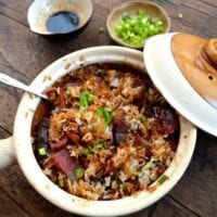 Hong Kong Style Clay Pot Rice Bowl by thewoksoflife.com