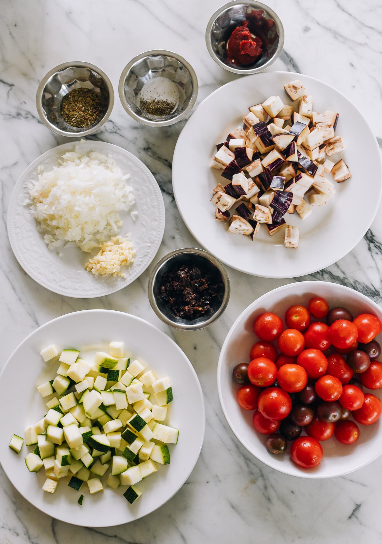 ingredients to make ratatouille