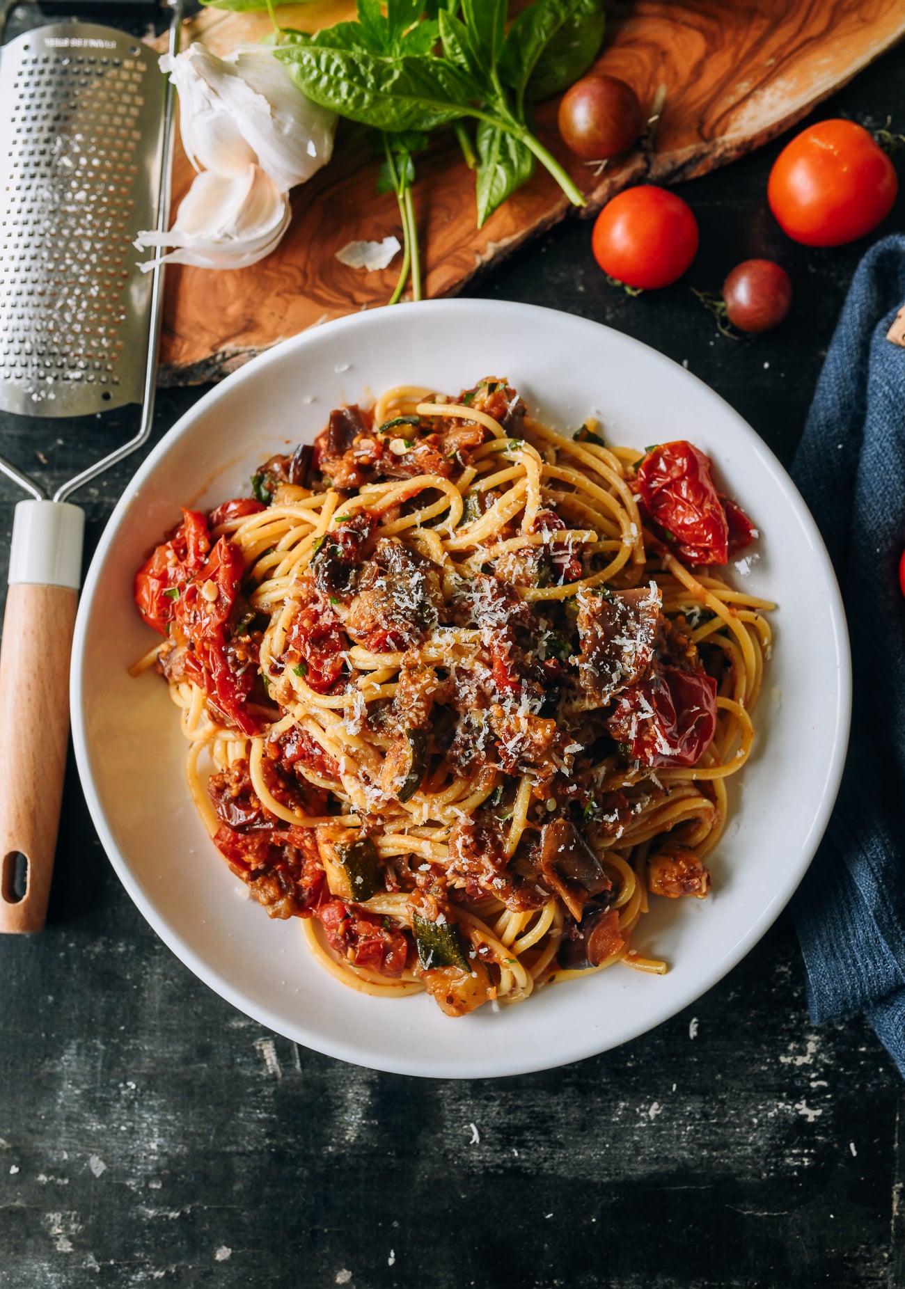 Ratatouille pasta recipe