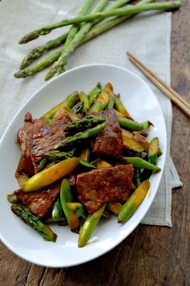 beef asparagus stir fry 7