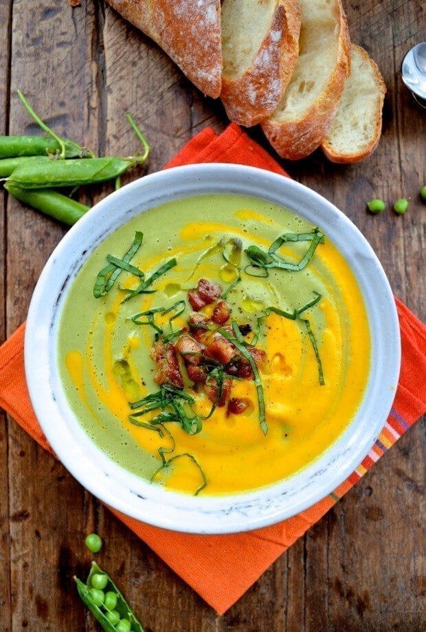 Pea & Carrot Soup