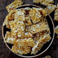 Sesame Peanut Brittle