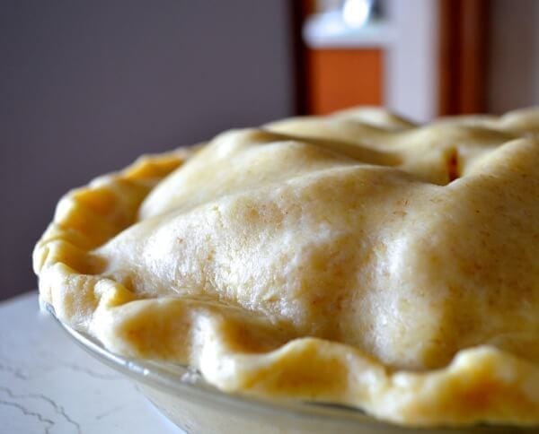 Mango Pie Recipe, by thewoksoflife.com