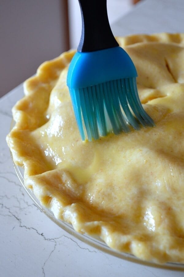 Mango Pie Recipe, by thewoksoflife.com