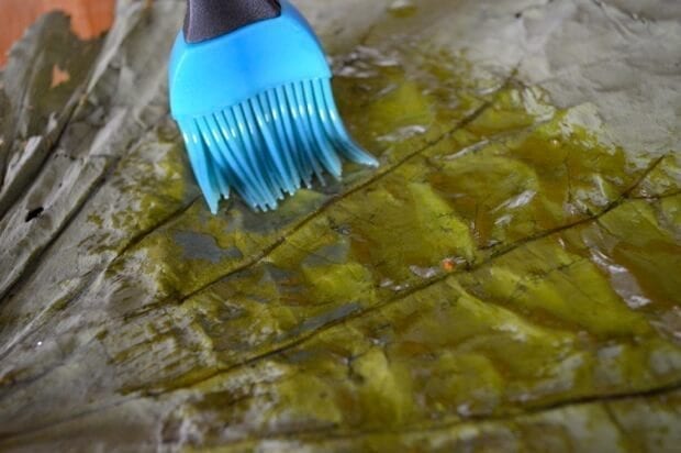 Dim Sum Sticky Rice Lotus Leaf Wraps (Lo Mai Gai), by thewoksoflife.com