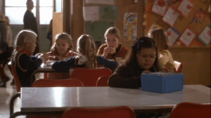 young-toula-eating-lunch