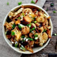 Easy Roasted Cauliflower Stir-Fry, by thewoksoflife.com