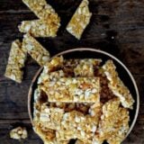 Chinese sesame peanut brittle