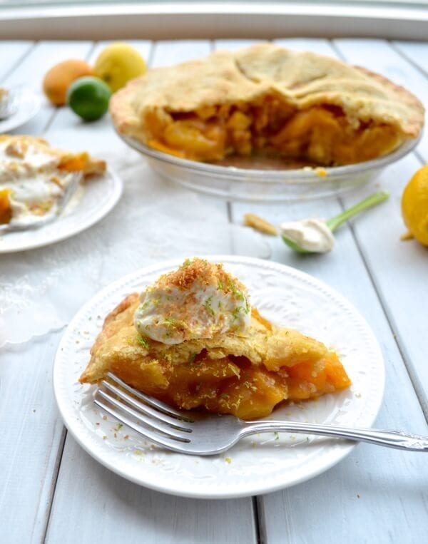 Mango Pie Recipe, by thewoksoflife.com