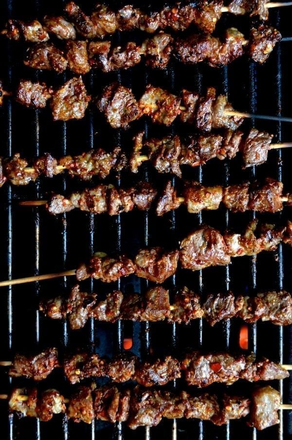 Beijing Lamb Skewers (Yangrou Chuan)
