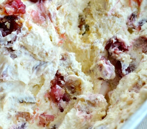 No-Churn Bourbon Cherry Pie Ice Cream by thewoksoflife.com