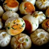 Carrot ginger pan-fried buns