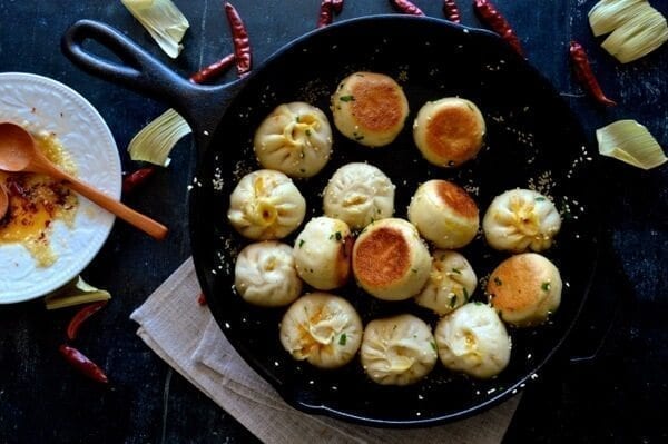 Carrot Ginger Pork Buns, Two Ways by thewoksoflife.com