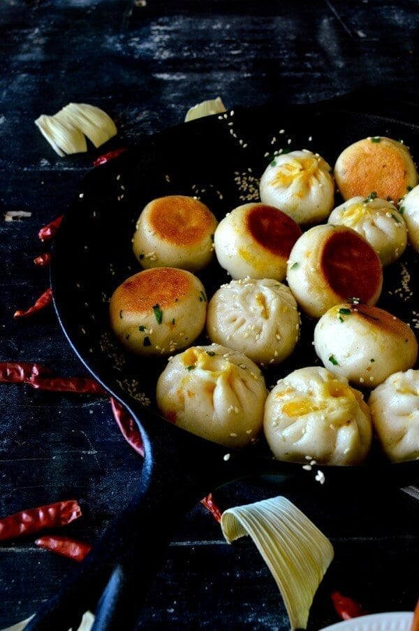 Carrot Ginger Pork Buns, Two Ways by thewoksoflife.com