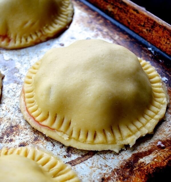 Sweet Cherry Hand Pies by thewoksoflife.com 