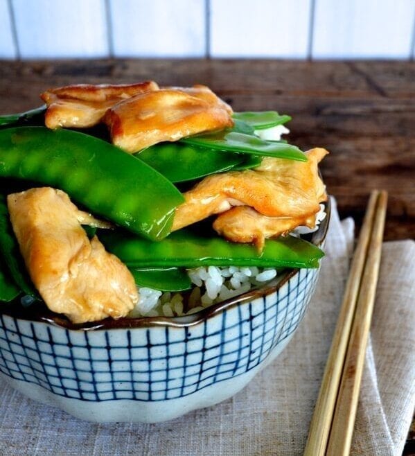 Chicken with Snow Peas Stir-fry by thewoksoflife.com