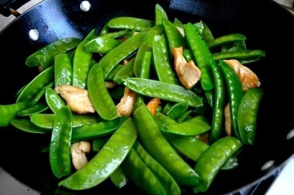 Chicken with Snow Peas Stir-fry by thewoksoflife.com
