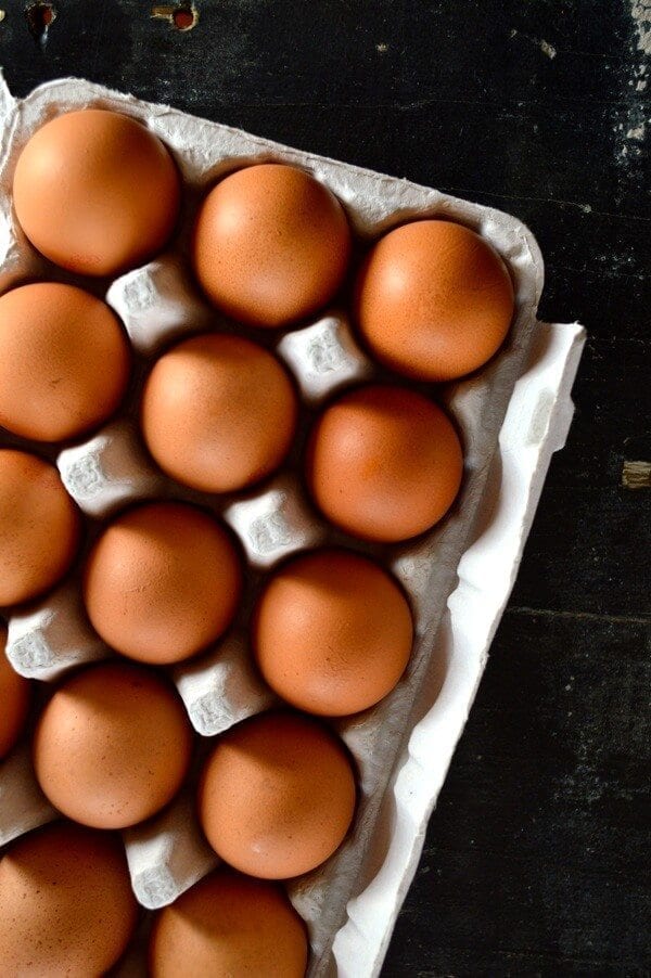 Fresh Eggs by thewoksoflife.com
