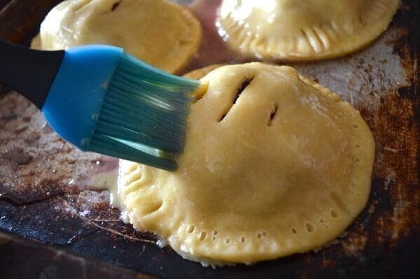Sweet Cherry Hand Pies by thewoksoflife.com 