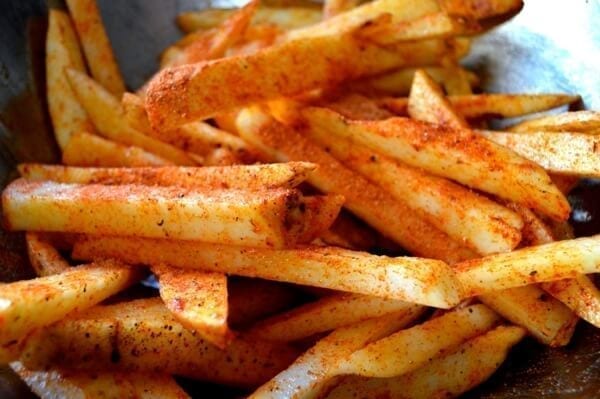 Homemade Fries by thewoksoflife.com
