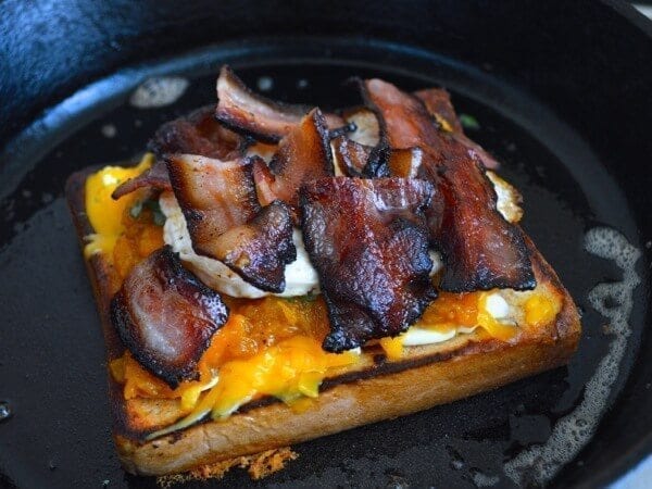 The Morning Glory Breakfast Sandwich by thewoksoflife.com